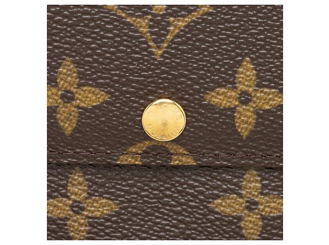 Louis Vuitton Vintage Monogram Canvas Sarah Wallet Braun - Ansicht 7