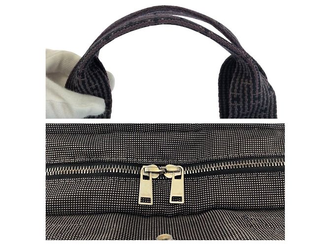 Hermès Hermes Herline MM Tote Bag Grau - Ansicht 5