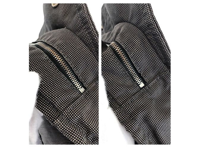 Hermès Hermes Herline MM Tote Bag Grau - Ansicht 6