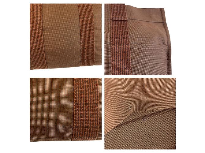 Hermès Borsa Tote Hermes Herline marrone - vista 5