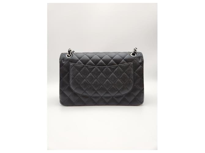 Chanel Classic Large Caviar Black Condition Nero - vista 7