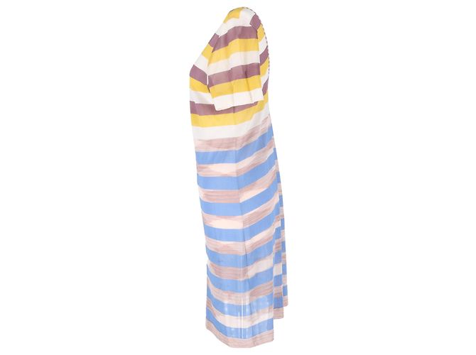 Mini abito a righe Missoni Mare in viscosa multicolore - vista 3