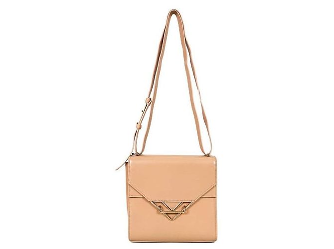 Bottega Veneta Le Clip Square Shoulder Box Bag Crossbody Small Beige - vista 2