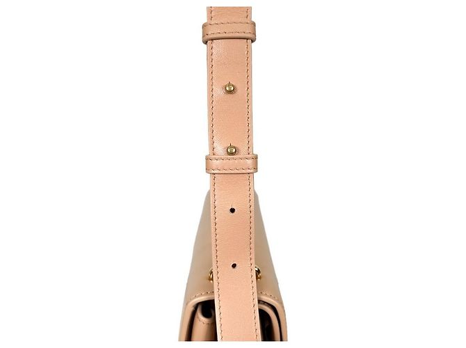 Bottega Veneta Le Clip Square Shoulder Box Bag Crossbody Small Beige - vista 9