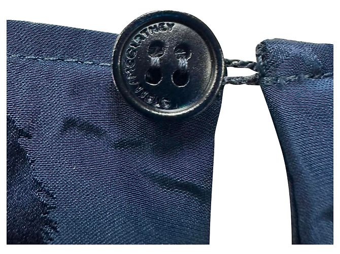 Stella Mc Cartney Blusa de seda azul con jacquard de caballos Stella McCartney - vista 4