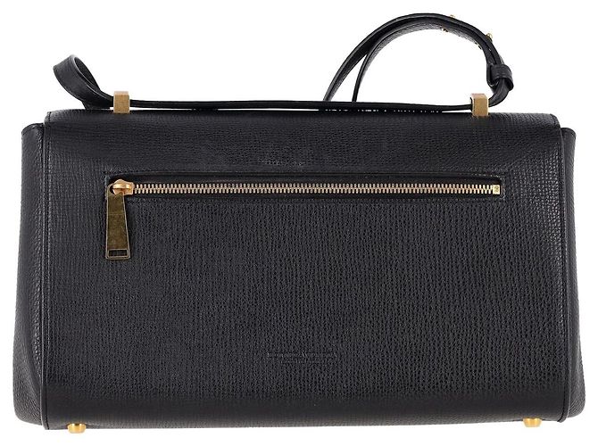 Borsa The Angle di Bottega Veneta in pelle di vitello nera Nero - vista 7