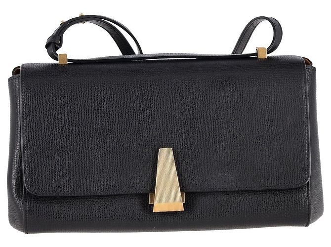 Borsa The Angle di Bottega Veneta in pelle di vitello nera Nero - vista 9