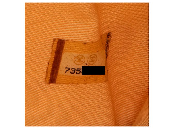 Gabrielle Tote Chanel Vintage Canvas Coco Logo Rosa - vista 6