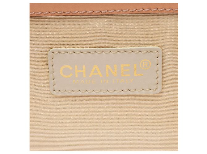 Gabrielle Tote Chanel Vintage Canvas Coco Logo Rosa - vista 8