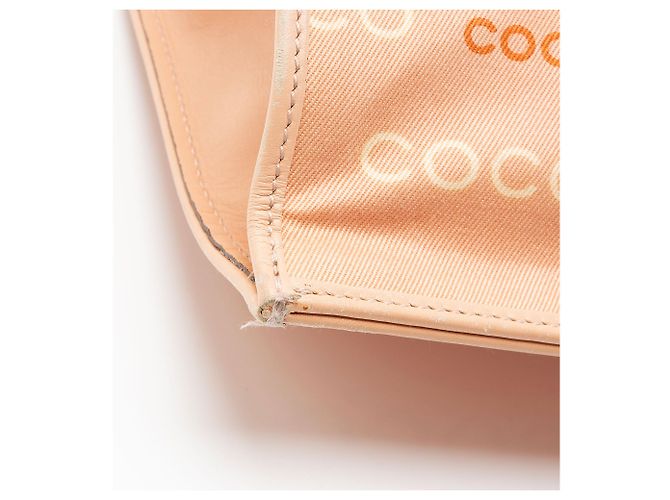 Gabrielle Tote Chanel Vintage Canvas Coco Logo Rosa - vista 9