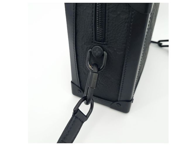 Louis Vuitton Borsa a tracolla Soft Trunk Nero - vista 7