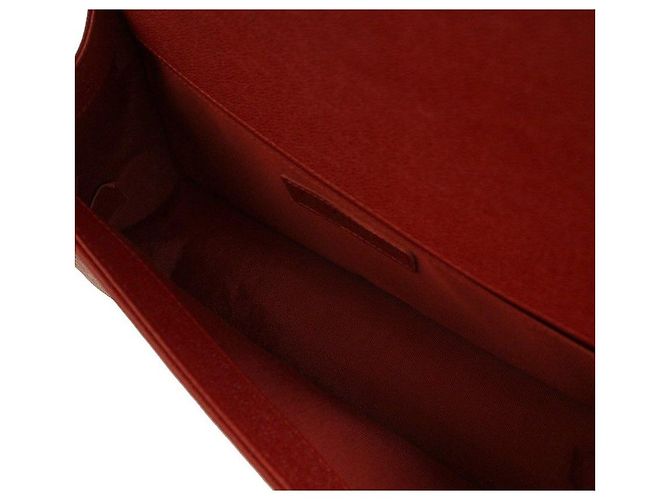 Chanel Bolso Bandolera Boy Medium Caviar Red Gold-toned Series Roja - vista 5