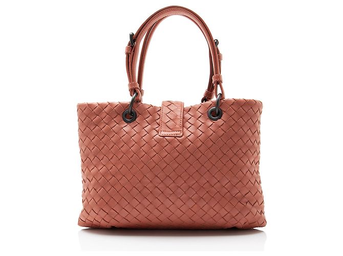 Tote Small Bottega Veneta Intrecciato Nappa Capri - vista 3