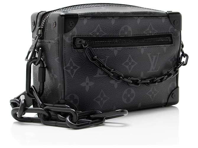 Louis Vuitton Monogram Eclipse Mini Soft Trunk Negro - vista 2