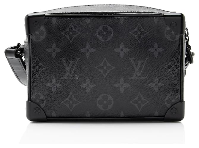 Louis Vuitton Monogram Eclipse Mini Soft Trunk Negro - vista 3