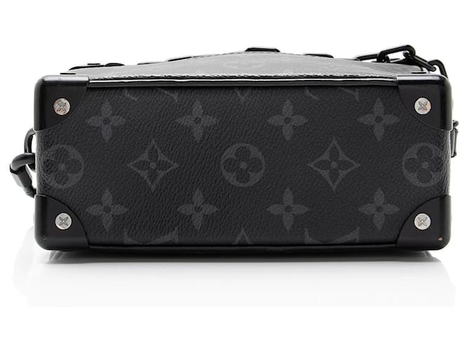Louis Vuitton Monogram Eclipse Mini Soft Trunk Negro - vista 4