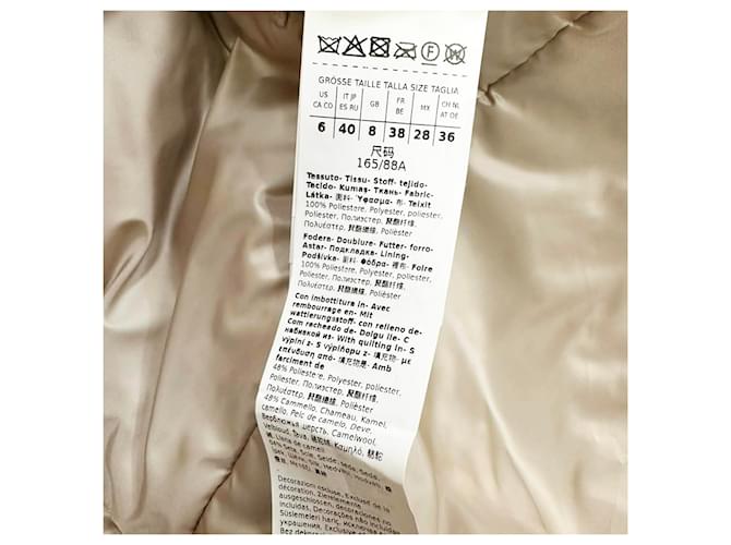 Max Mara Steppweste in Beige Polyester - Ansicht 7