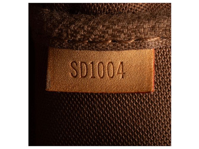 Louis Vuitton Pochette Accessoires en toile Monogram Vintage Marron - vue 6