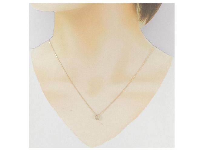 Autre Marque Collana con Diamanti Au750 Rosa - vista 6