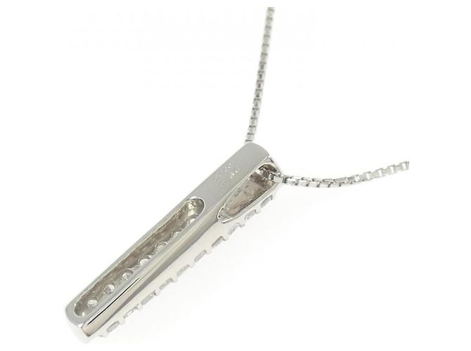 Autre Marque Collana di Diamanti PT900 PT850 Argento - vista 4