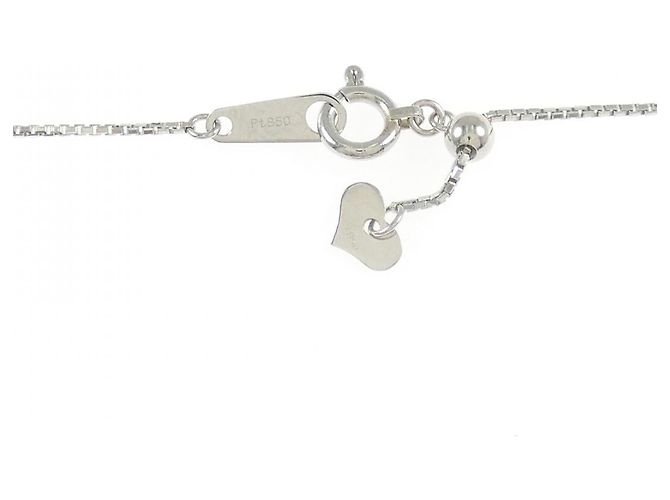 Autre Marque Collana di Diamanti PT900 PT850 Argento - vista 5