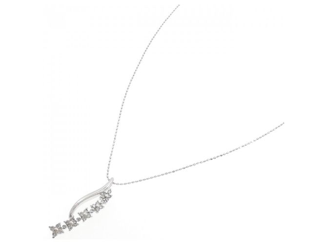 Autre Marque Collana con Diamanti Au750 Argento - vista 2