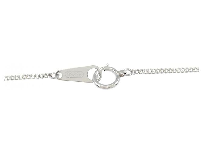 Autre Marque Collana di Diamanti PT900 PT850 Argento - vista 5