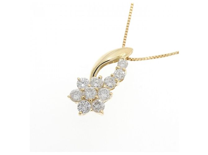 Autre Marque Collana con Diamanti Au750 D'oro - vista 3