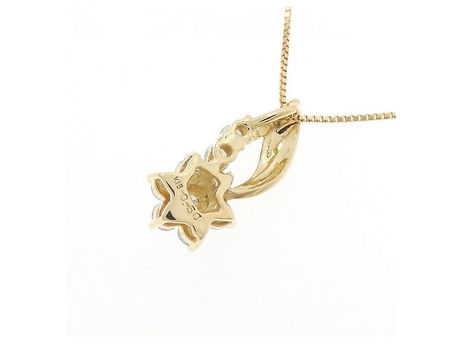Autre Marque Collana con Diamanti Au750 D'oro - vista 4