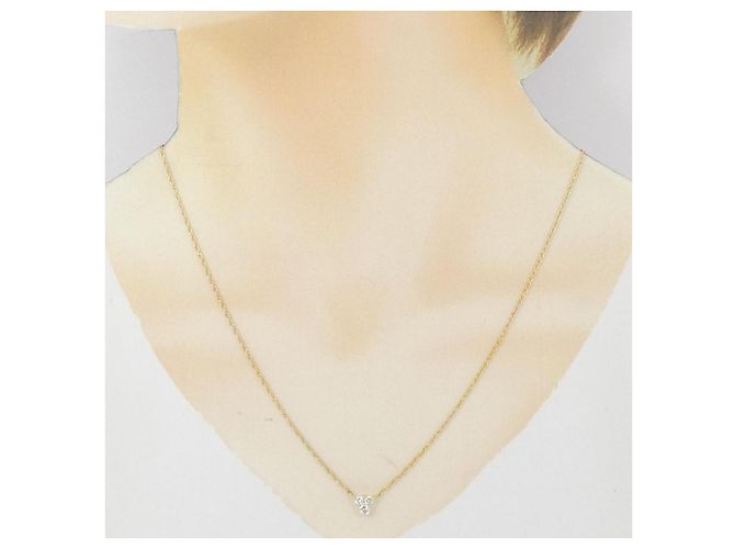 Autre Marque Collana con Diamanti Au750 D'oro - vista 6