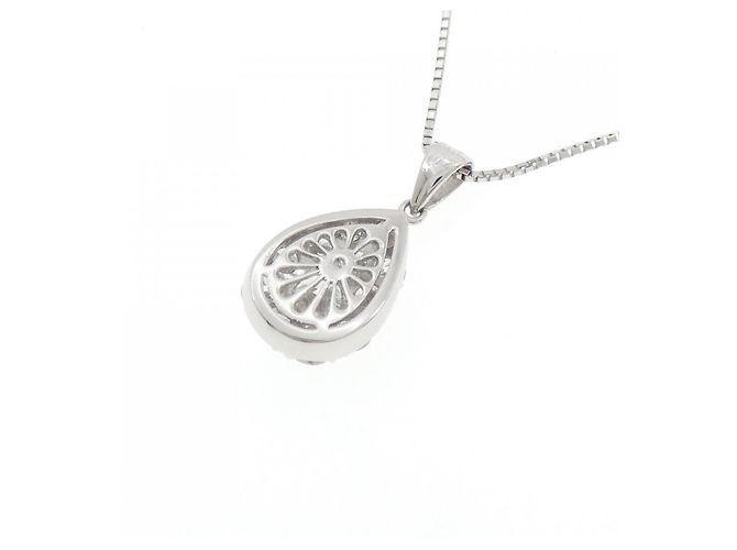 Autre Marque Collana di Diamanti PT900 PT850 Argento - vista 4