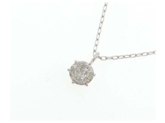 Autre Marque Collana in platino e diamanti Argento - vista 3