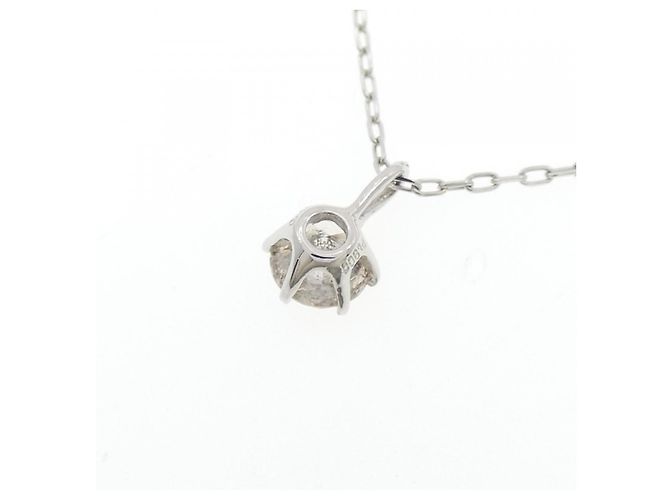 Autre Marque Collana in platino e diamanti Argento - vista 4
