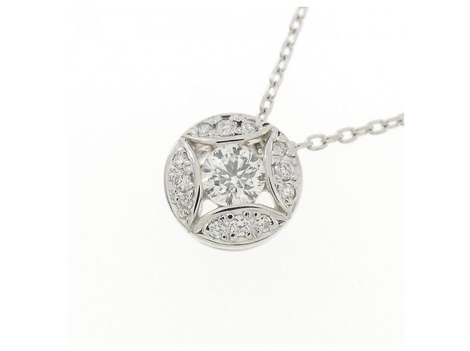 Autre Marque Collana di Diamanti PT900 PT850 Argento - vista 3