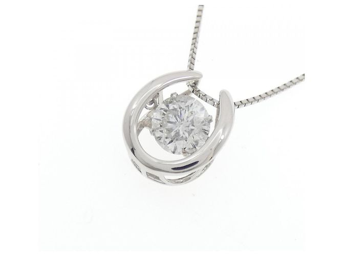 Autre Marque Collana di Diamanti PT900 PT850 Argento - vista 3