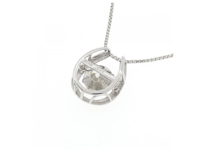 Autre Marque Collana di Diamanti PT900 PT850 Argento - vista 4