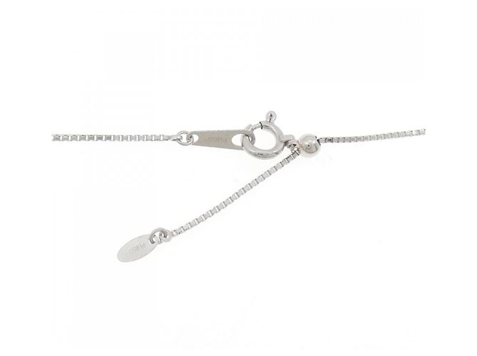 Autre Marque Collana di Diamanti PT900 PT850 Argento - vista 5