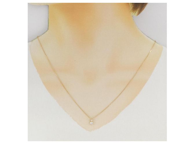Autre Marque Collana in Diamanti Au750 Rosa - vista 6