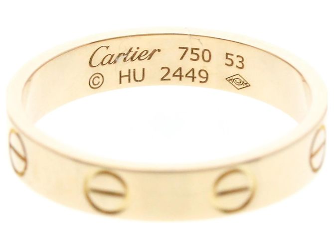 Fede Cartier Love in oro rosa 18K D'oro - vista 5