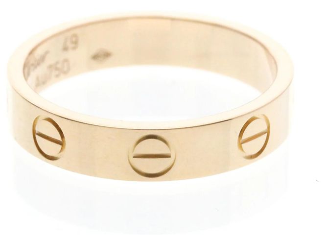 Cartier Love Ehering aus 18K Roségold Golden - Ansicht 4