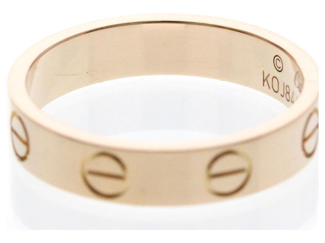 Cartier Love Ehering aus 18K Roségold Golden - Ansicht 6