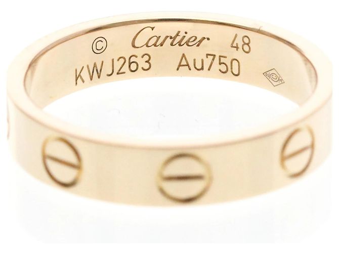 Fede Cartier Love in oro rosa 18K D'oro - vista 5