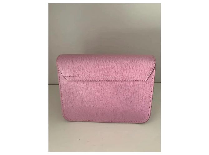 Borsa a tracolla Furla Metropolis in pelle rosa pastello - vista 4