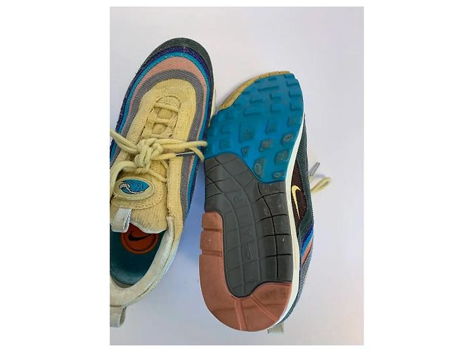 Nike Air Max 1/97 Sean Wotherspoon Sneakers Rosa Beige Grigio Marrone scuro Blu chiaro - vista 6