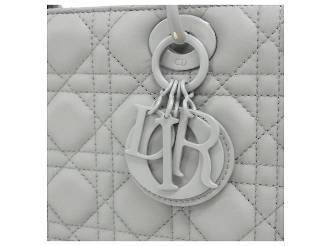 Borsa Christian Dior Lady Large Marrone - vista 5