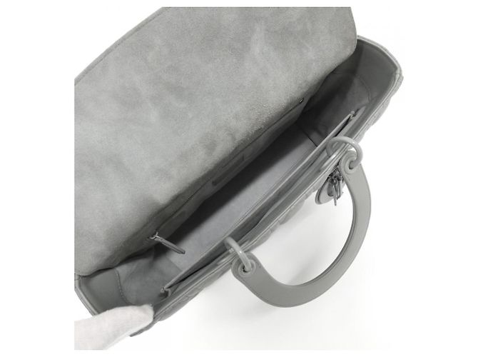Borsa Christian Dior Lady Large Marrone - vista 7
