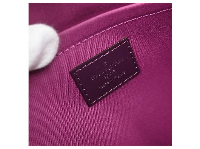 Tote Louis Vuitton Passy in pelle Epi PM Porpora - vista 4