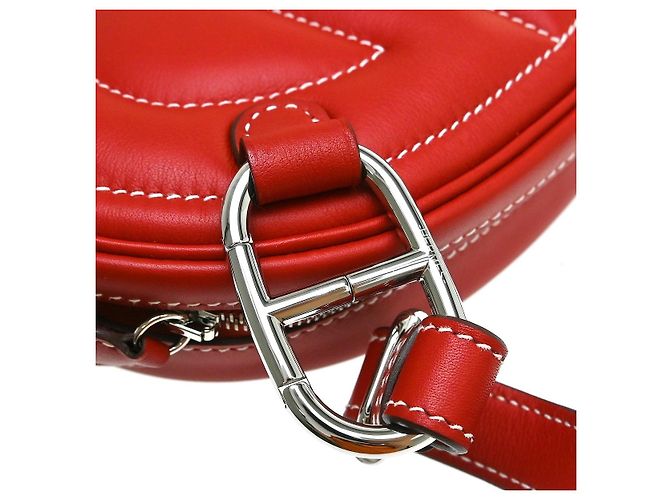 Hermès Cintura Hermes In-The-Loop Swift Rosso - vista 7