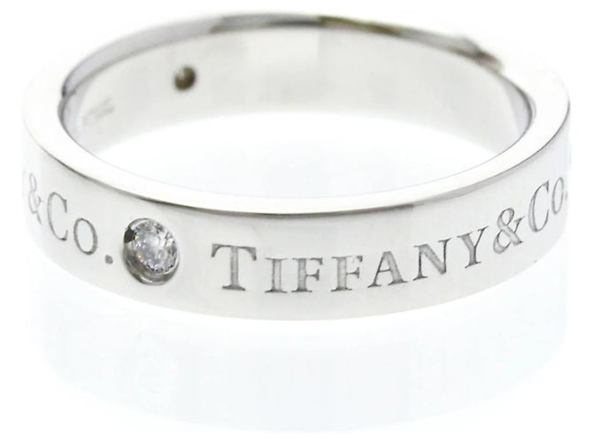 Fede Tiffany & Co. Classic 3 Diamanti Platino e diamanti Argento - vista 2