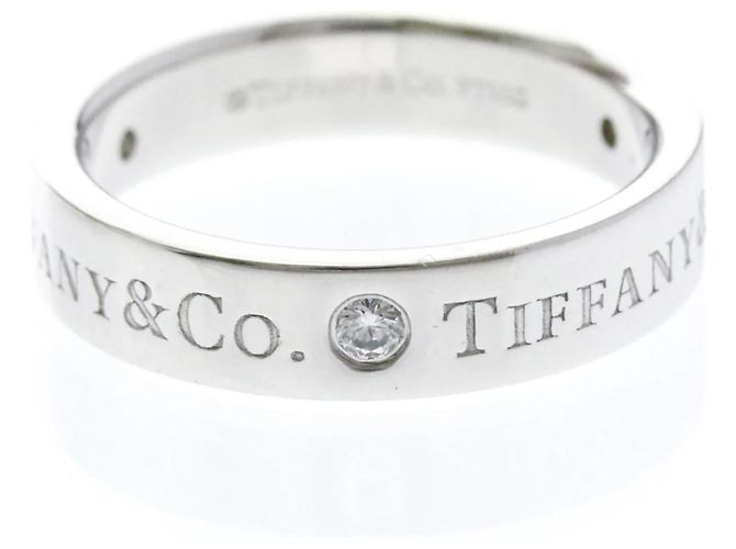 Fede Tiffany & Co. Classic 3 Diamanti Platino e diamanti Argento - vista 3